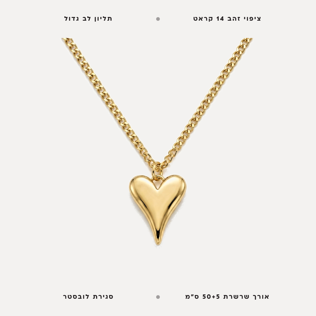 שרשרת לב - features