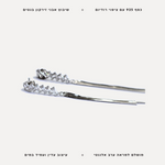 עגילי כסף אבני זירקון - features