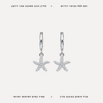 עגילי כסף כוכבים - features