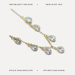 שרשרת ציפוי זהב טיפות - features