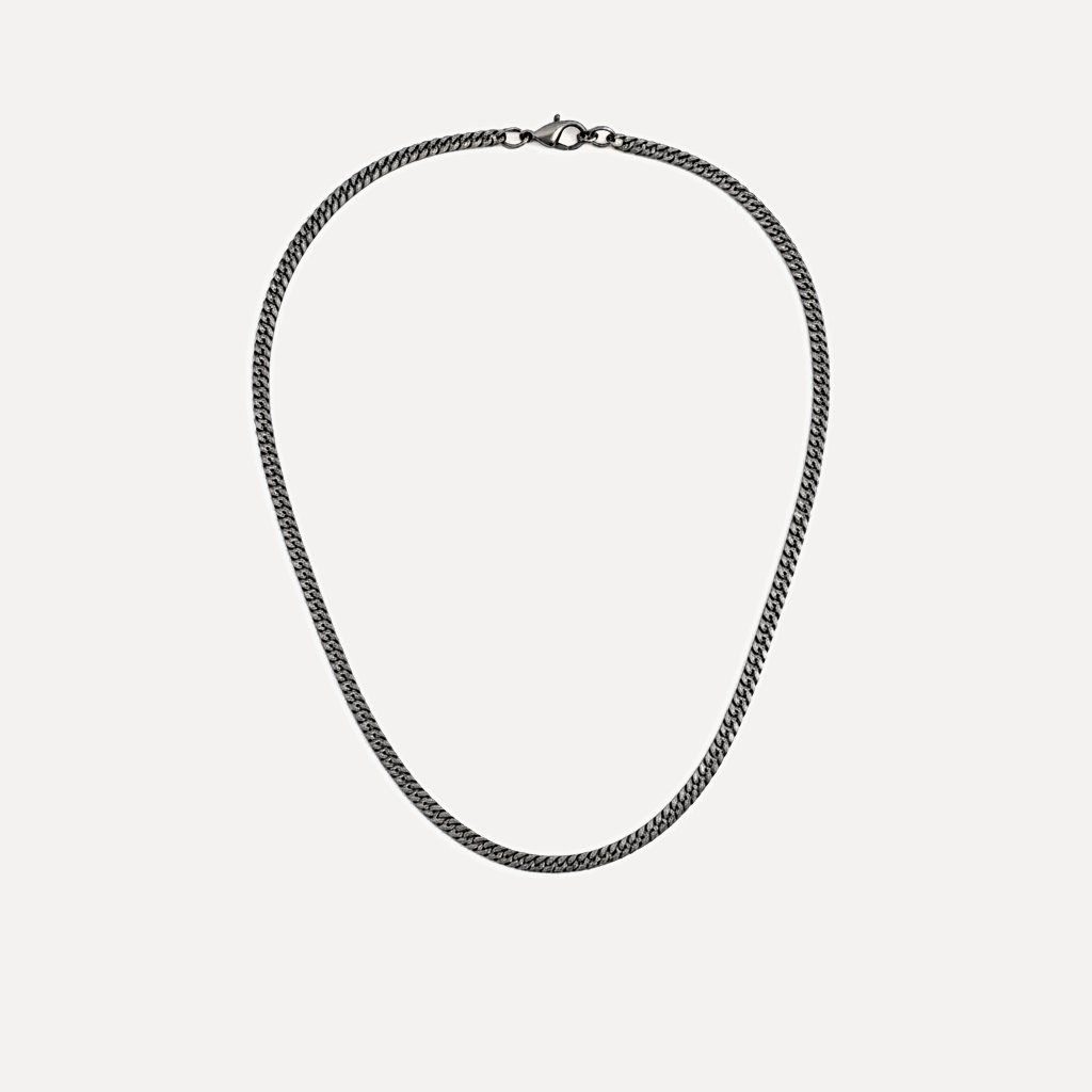 שרשרת לגבר - flat lay