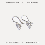 עגיל טיפה שקופה - features