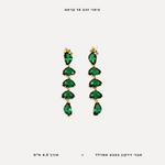 עגיל צמוד אבני זירקון - features